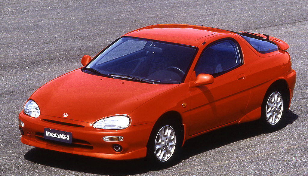 Mazda MX-3 technical specifications and fuel economy